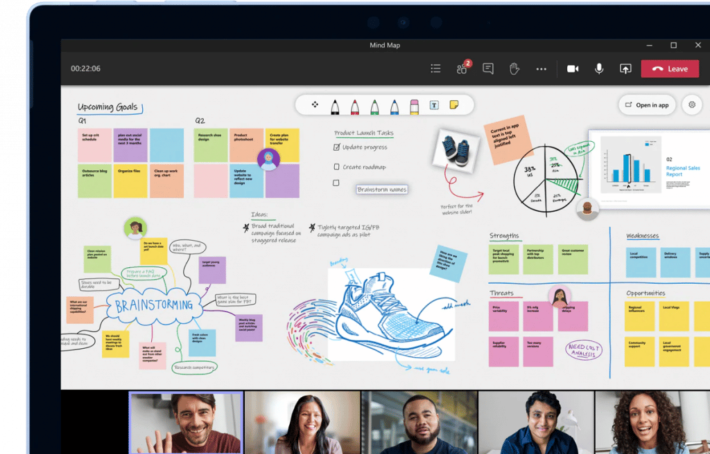 microsoft whiteboard product image