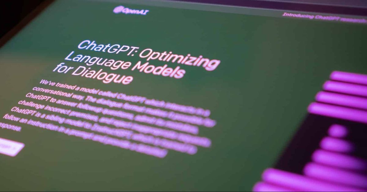 a screenshot of ChatGPT homepage
